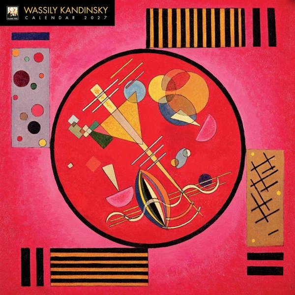Kandinsky Calendar 2027, Wall Calendars, Month To View, Art, Gift