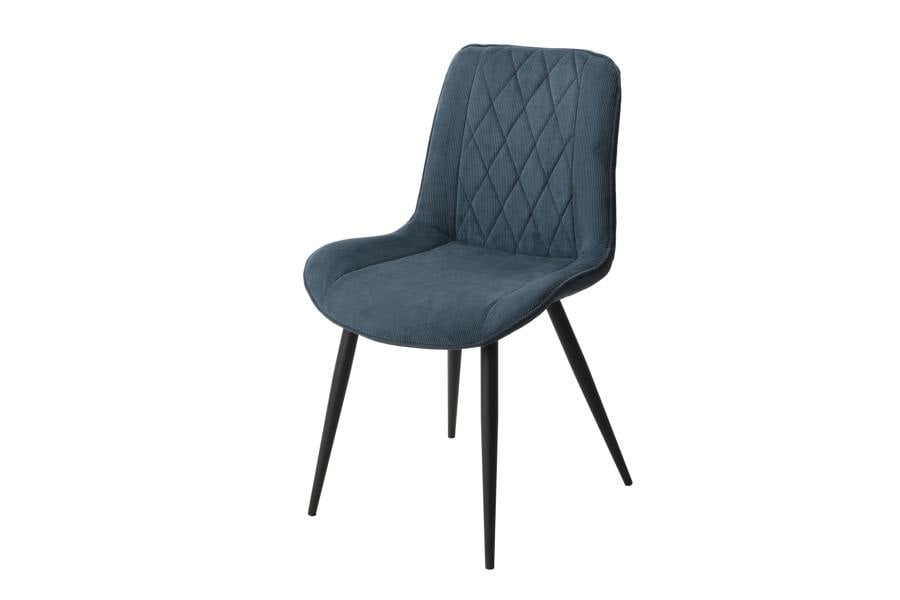 Core Products Pair of Aspen Diamond Stitch Upholstered Fabric Chairs