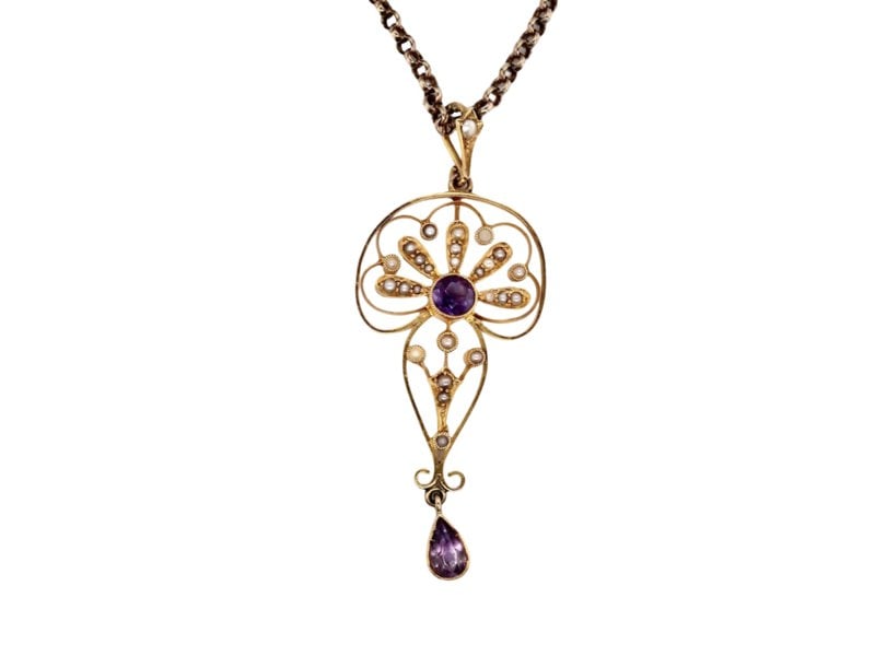 An Antique Edwardian Pendant