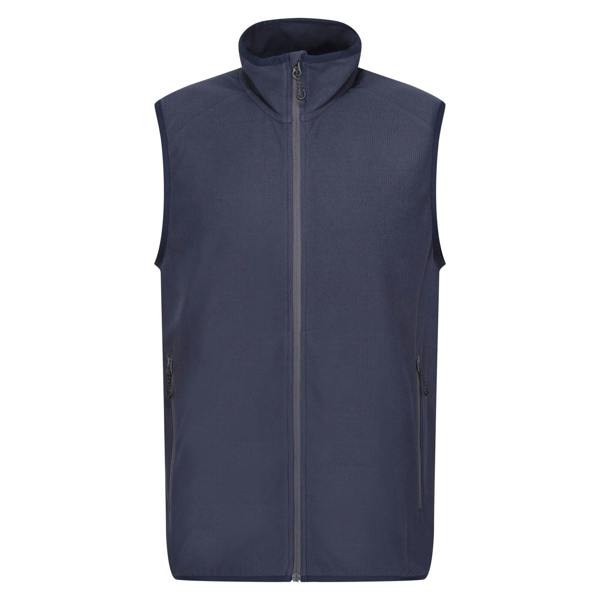 Regatta Professional Mens Fleece Gilet - Navy/Seal Grey - 