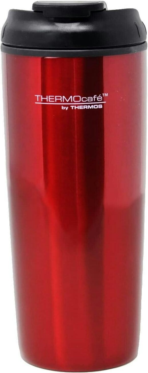 Thermos ThermoCafe Reusable Travel Tumbler Red 170269