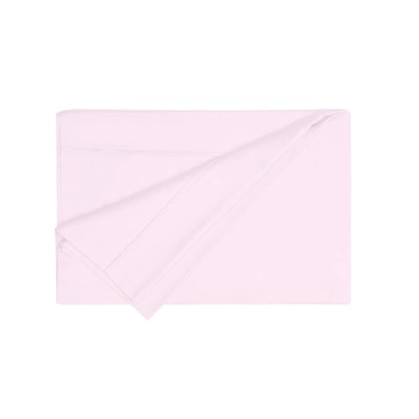 Belledorm 200 Thread Count Egyptian Cotton Flat Sheet - Pink - 