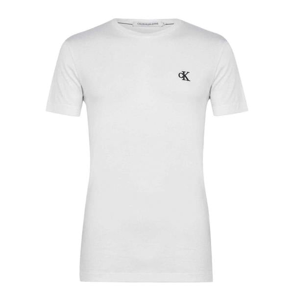 Calvin Klein Mens Essential Slim T-Shirt - Bright White - 