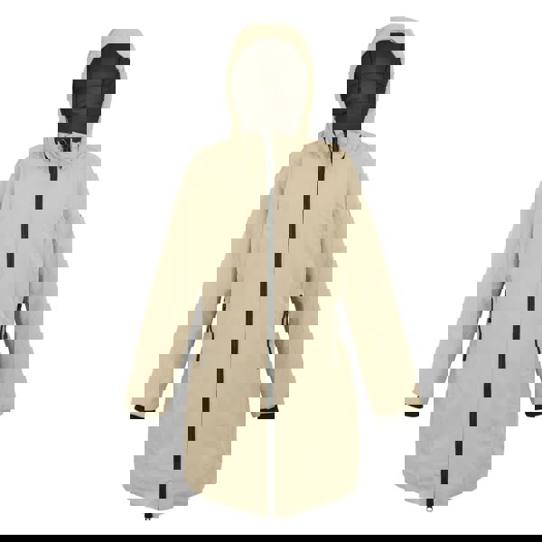 Regatta Womens/Ladies Yewbank IV Waterproof Jacket - Warm Taupe/Bueno - 