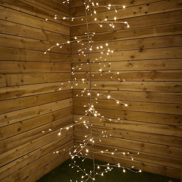 Samuel Alexander 288 LED 3m Indoor Outdoor Lit Gold Branch Garland in Warm White