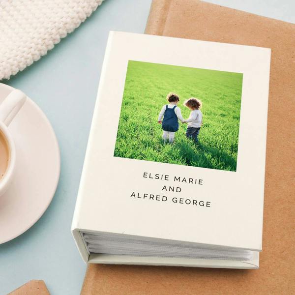 Personalised Photo Album With Sleeves - product in use
