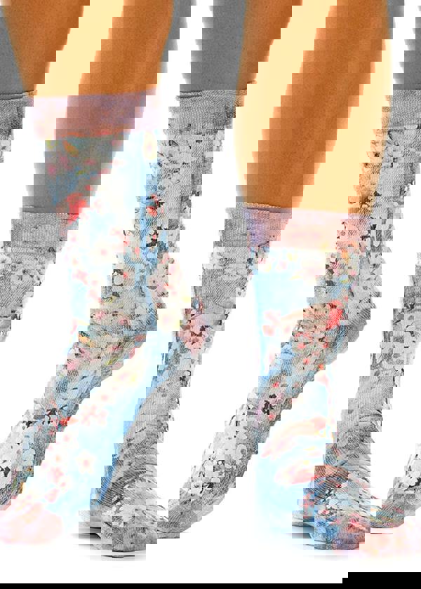 Jemsox BIRD BLOSSOM Ladies Novelty Gift Socks