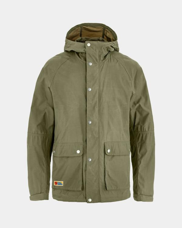 Fjällräven Fjallraven Vardag Vindby Mens Weather Resistant Jacket - Green 620