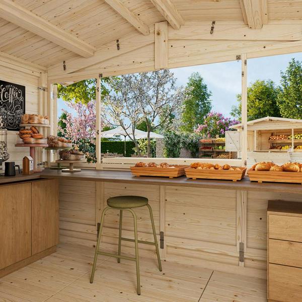 Palmako Marian 6.2m² Folding Market Stall