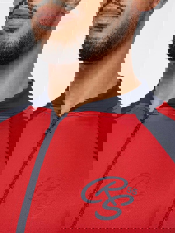 Crosshatch Daxton Tracksuit Navy/Red