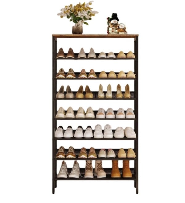 Modcraft Large Capacity Shoe Rack Tall Shoe Storage Shelf for 21 to 28 Pairs