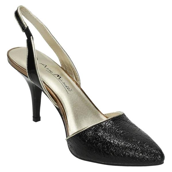 Anne Michelle Ladies Anne Michelle Slingback Court Shoe