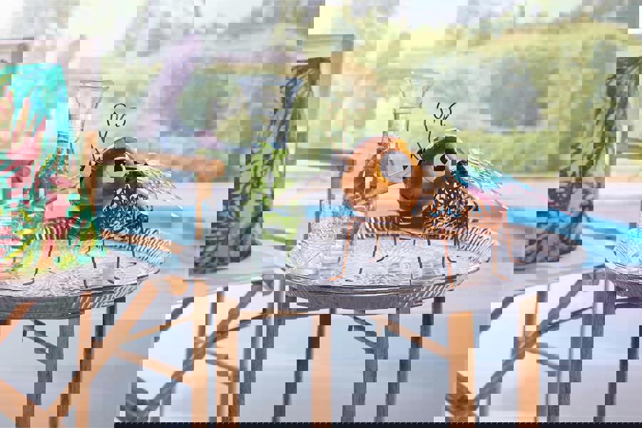 Luxform Butterfly Solar Metal Figure