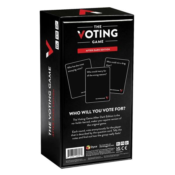 Dyce Games The Voting Adult Party Game: After Dark Edition