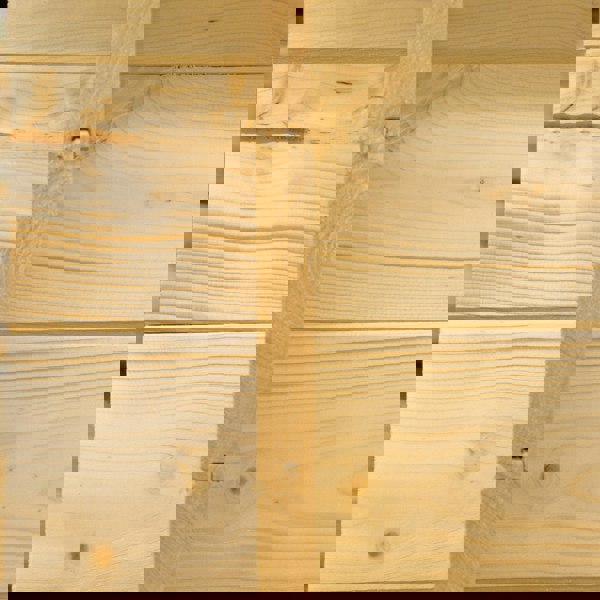 Shire Camelot 7x7 Log Cabin 19mm interlock Cladding - Best Shed