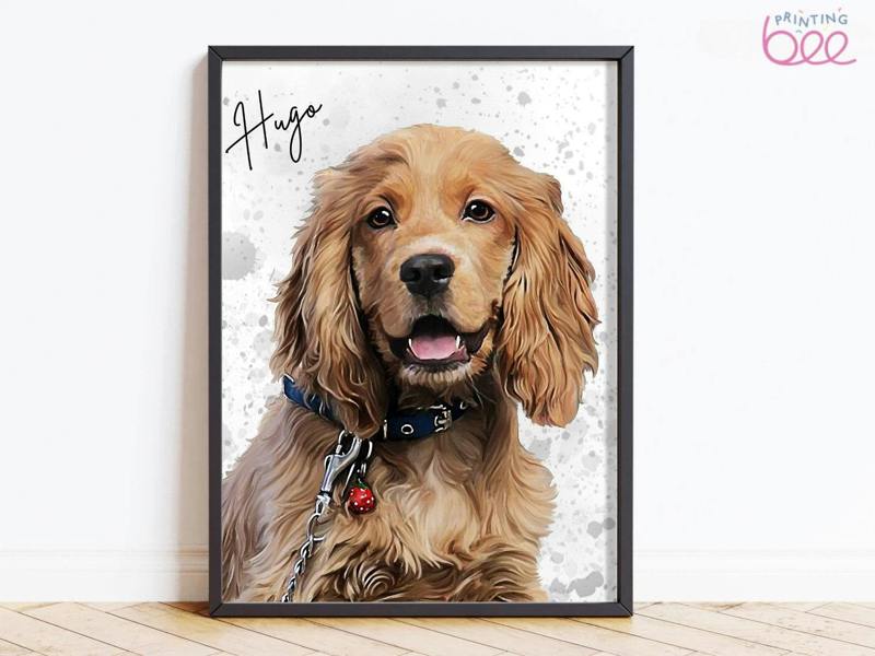Personalised Watercolour Pet Portrait