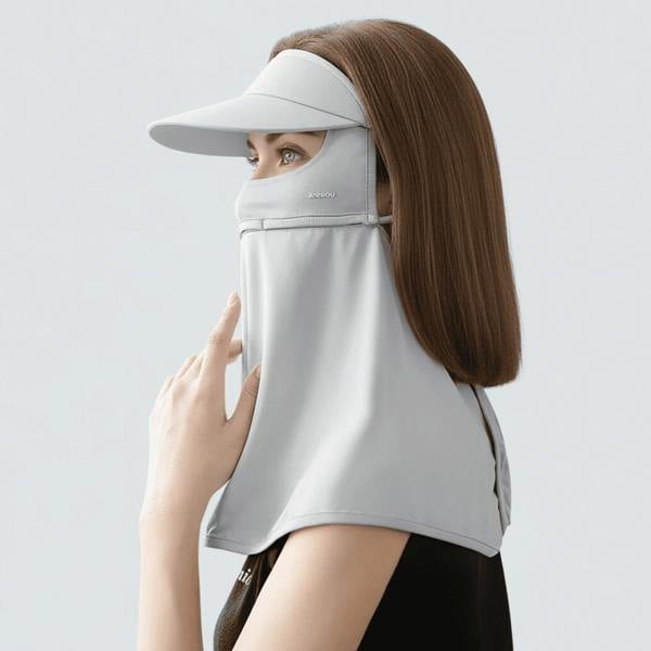 Anniou Sun Protection Visor Neck Gaiter