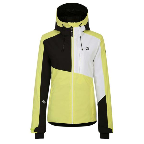 Dare 2B Womens/Ladies Chute Ski Jacket - Yellow Plum/Black - 