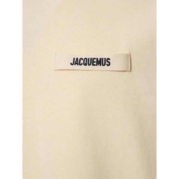 Jacquemus The Gros Grain T-Shirt   in  Yellow