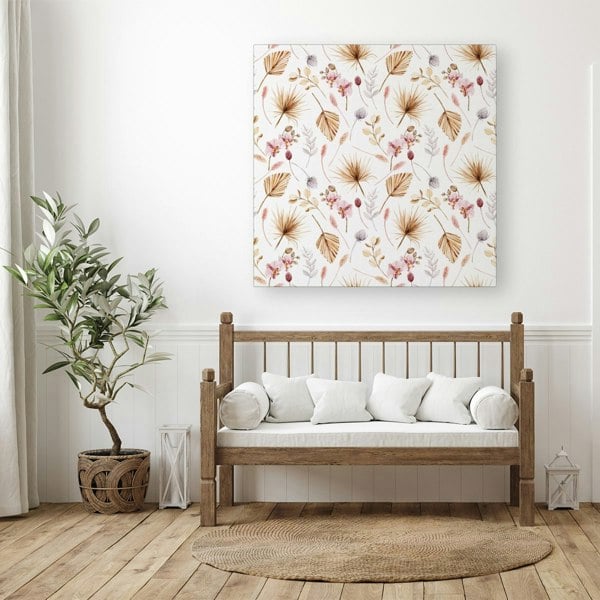 Warren Reed Watercolour Orchids Canvas