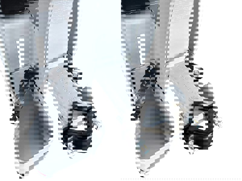 WeeRide Safe Front PLATINUM Baby Bike Seat - Black