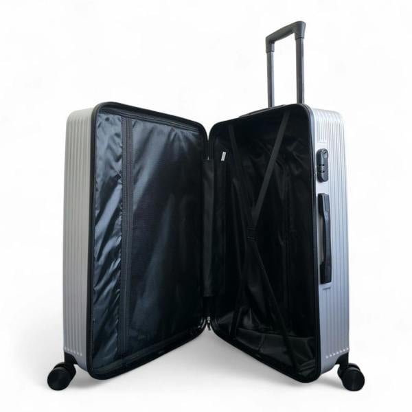 Infinity Luggage Hardshell Suitcase Set Robust 8 Wheel Luggage Cabin Case Bag
