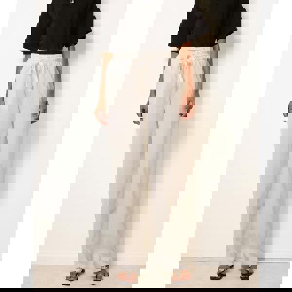 Blue Vanilla Elastic Waist Trousers