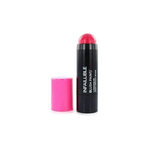 L'Oréal Paris 3 x L'Oreal Paris Infallible Blush Paint Longwear High Impact Stick 7g - Fuchsia Fame