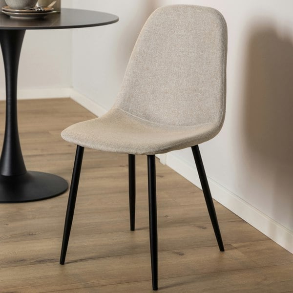 Furniture To Go Celia Dining Chair in Beige Set of 4