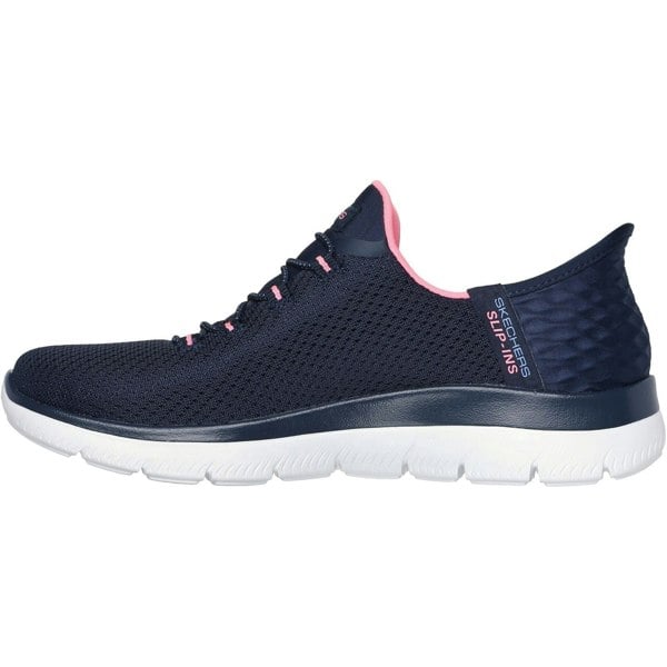 Skechers Summits Diamond Dream Textile Women's Navy/Pink Trainers