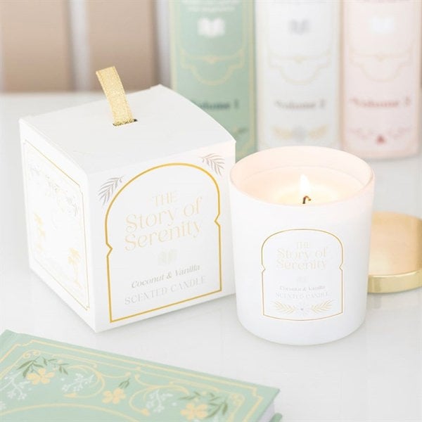 Serano The Story of Serenity Coconut & Vanilla Candle