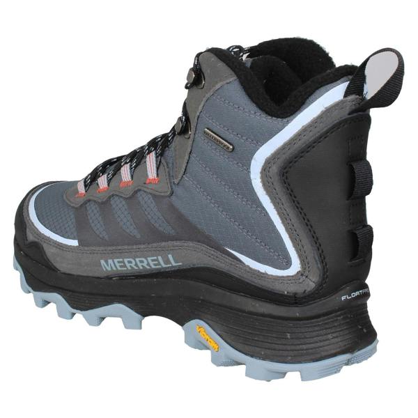 Merrell Mens Merrell Grip Vibram Sole Waterproof Ankle Boots Moab Speed Thermo Mid Wp