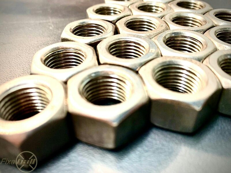 Fixaball UNF Full Hex Nut A2-70/ 304 Stainless Steel DIN 934