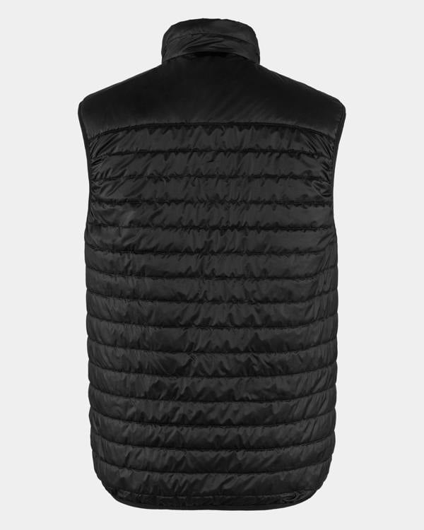Fjallraven Abisko Mens Padded Gilet - Black 550 | CHO | Designer Mens Padded Gilets