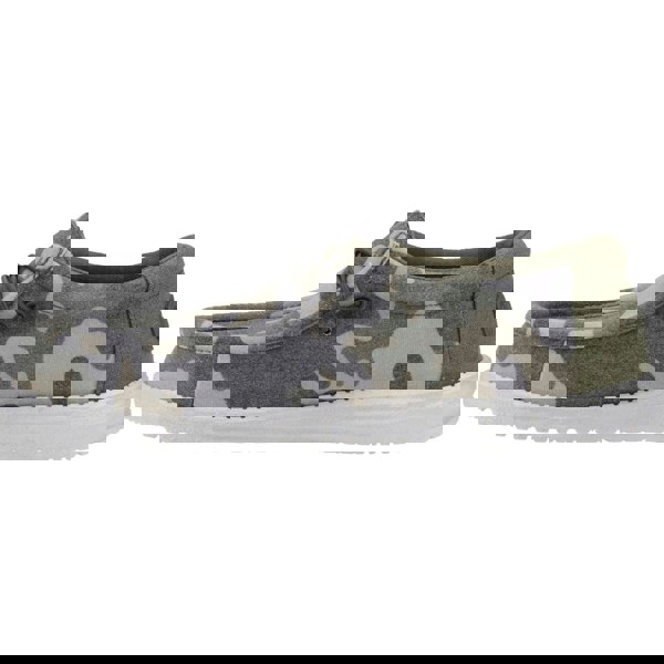 HEYDUDE Wally Washed Camo Shoes - Camo