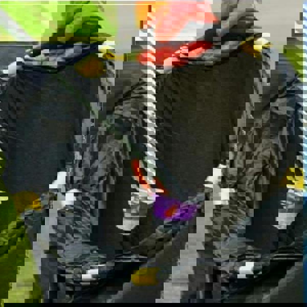 Gr8 Home Black Handy Hoop Ring Sack Bin Refuse Garbage Bag Holder Plastic With Handle New