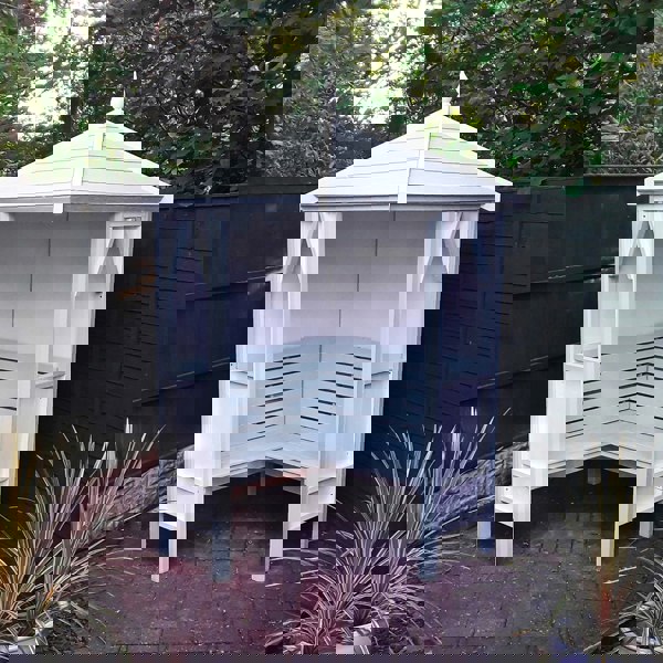 Shire Honeysuckle Corner Arbour 1.4x1.4m - Best Shed