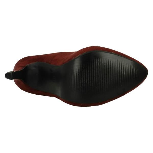 Spot On Ladies Spot On High Heel Platform Court Shoes