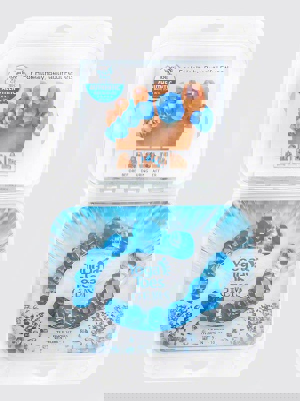 YogaToes Gems Toe Separators - Sapphire Blue