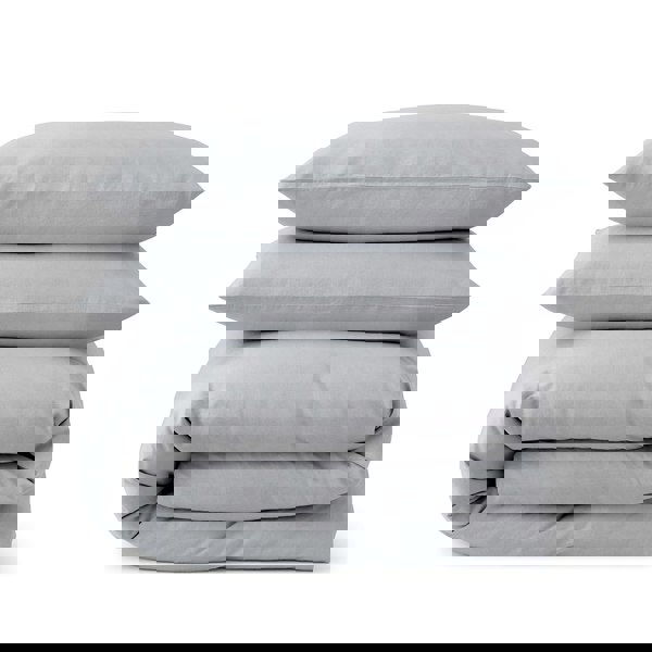 Martex Touch of Linen Duvet Cover Set (includes 2 pillowcases 1 for Single)