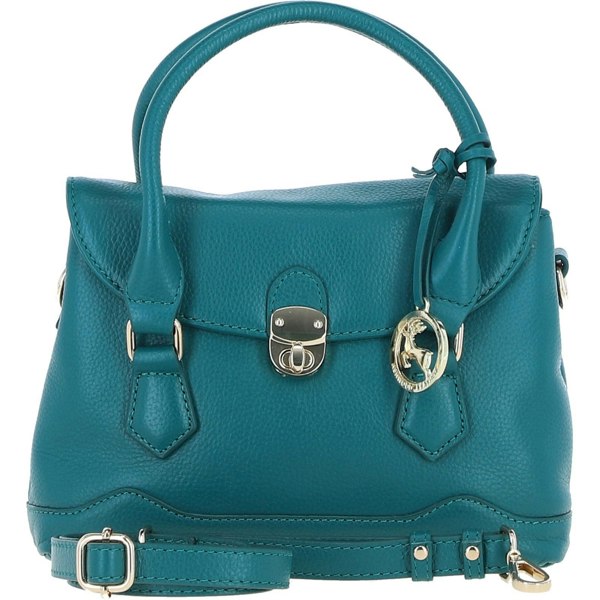 Elegant Leather Handbag With Detachable Crossbody Strap: y-55