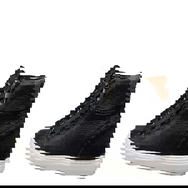 HX London Ilford High Top Leather Trainers