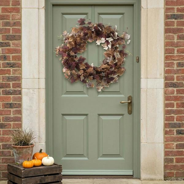 Garden Greatness Classic Rustic Leaf Harvest Wreath