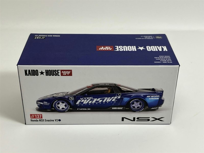 Mini GT Honda NSX Evasive V2 KHMG137 1:64 Scale KHMG137