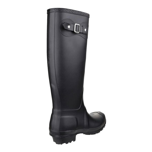 Cotswold Sandringham Buckle-Up Womens Wellington Boots - Black