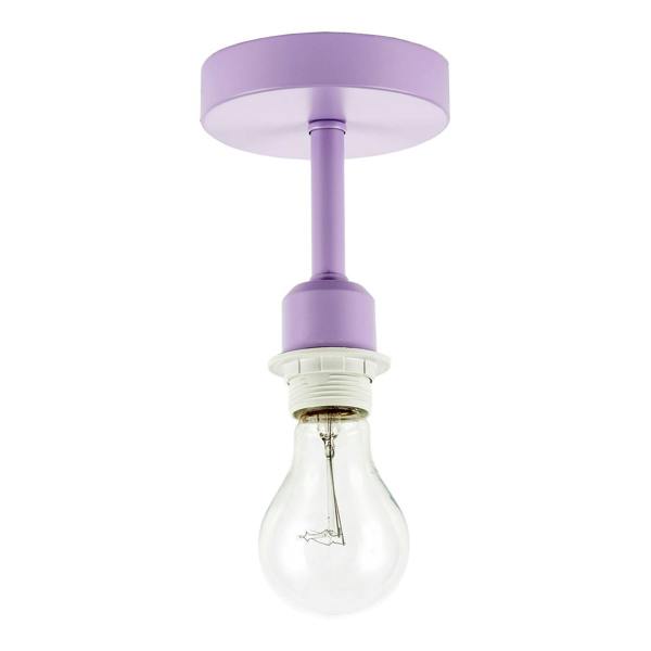 Traditional Lavender Lilac Ceiling Light Fitting to Hold Lamp Shades Image 3