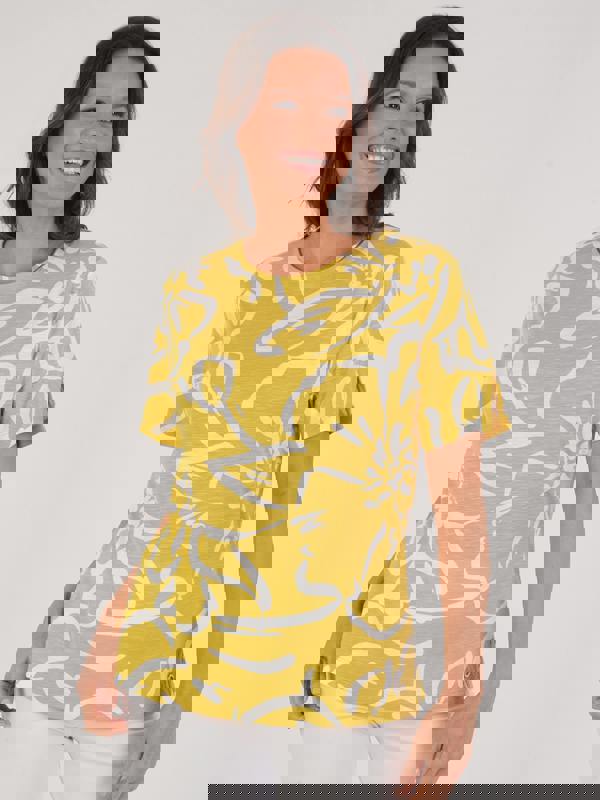 VIZ-A-VIZ Floral Print Top