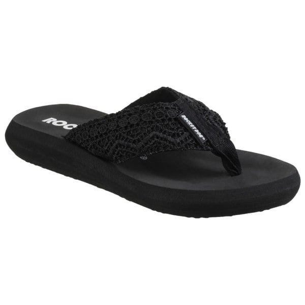 Rocket Dog Womens/Ladies Spotlight Slip On Sandals - Black