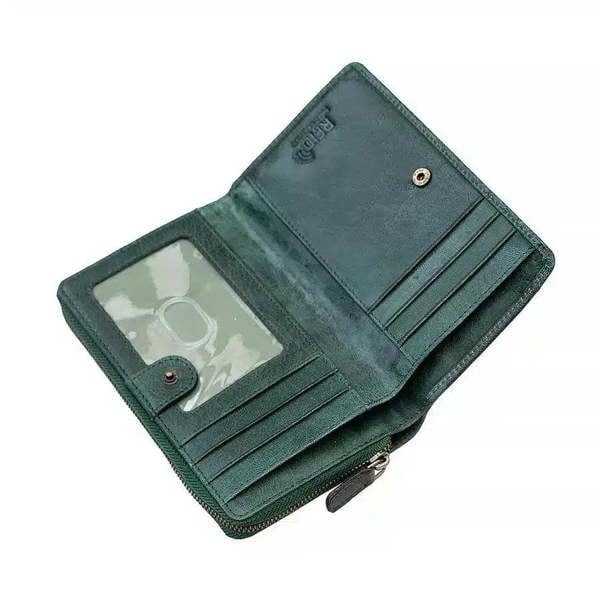 PRIMEHIDE RFID Bifold Leather Purse Arizona