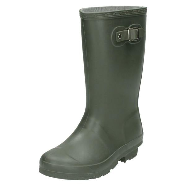 Spot On Childrens Spot On Buckle Detail Wellington Boots